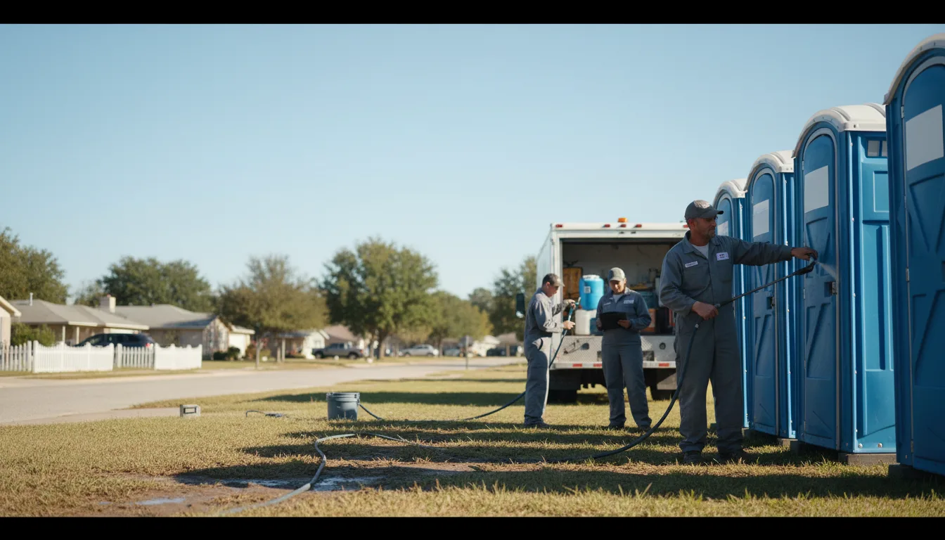 Long-Term Portable Toilet Rental in Levering, MI near me